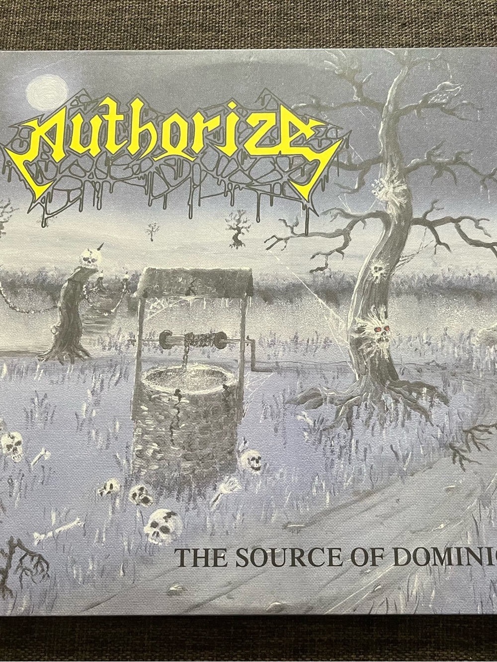 AUTHORIZE-The Source Of Dominion LP Vinyl The Crypt 2010 ENTOMBED Ltd 500 rare